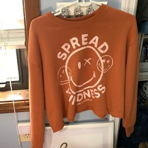 This is a sweat shirt from Smiley world it is an adult small